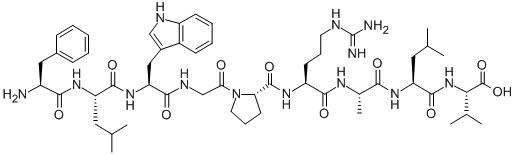 CAS#: 160295-81-8, L-Phenylalanyl-L-Leucyl-L-Tryptophylglycyl-L-Prolyl-L-Arginyl-L-Alanyl-L-Leucyl-L-Valine