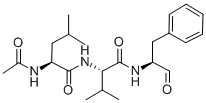 CAS#: 160369-84-6, N-Acetyl-L-Leucyl-N-[(1S)-1-Formyl-2-Phenylethyl]-L-Valinamide