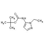 CAS#: 160416-03-5, 2-Methyl-2-Propanyl (1-Ethyl-1H-Pyrazol-5-Yl)Carbamate
