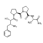 CAS#: 160470-73-5, 1-[(2S,3R)-3-Amino-2-Hydroxy-4-Phenylbutanoyl]-L-Prolyl-L-Prolyl-L-Alaninamide