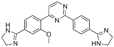 CAS 登录号：160522-92-9， 4-[4-(4,5-二氢-1H-咪唑-2-基)-2-甲氧基苯基]-2-[4-(4,5-二氢-1H-咪唑-2-基)苯基]嘧啶