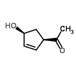 CAS#: 160733-40-4, 1-[(1R,4S)-4-Hydroxy-2-Cyclopenten-1-Yl]Ethanone