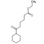 CAS 登录号：16076-62-3， 乙基6-环己基-6-氧代己酸酯