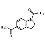 CAS#: 16078-35-6, 1,1'-(2,3-Dihydro-1H-Indole-1,5-Diyl)Diethanone