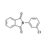 CAS 登录号：16082-71-6， 2-(3-氯苯基)-1H-异吲哚-1,3(2H)-二酮