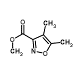 CAS#: 160850-61-3, Methyl 4,5-Dimethyl-1,2-Oxazole-3-Carboxylate