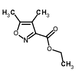 CAS#: 160850-62-4, Ethyl 4,5-Dimethyl-1,2-Oxazole-3-Carboxylate
