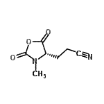 CAS#: 160880-93-3, 3-[(4S)-3-Methyl-2,5-Dioxo-1,3-Oxazolidin-4-Yl]Propanenitrile