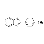 CAS#: 16112-21-3, 2-(4-Methylphenyl)-1,3-Benzothiazole