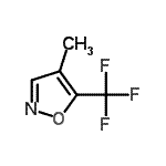 CAS 登录号：161144-76-9， 4-甲基-5-(三氟甲基)-1,2-恶唑