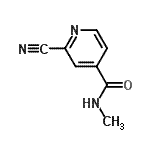 CAS#: 161233-98-3, 2-Cyano-N-Methylisonicotinamide