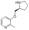 CAS#: 161417-03-4, 2-Methyl-3-[[(2S)-Pyrrolidin-2-Yl]Methoxy]Pyridine