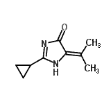 CAS 登录号：161456-49-1， 2-环丙基-5-异亚丙基-1,5-二氢-4H-咪唑-4-酮