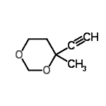 CAS#: 16152-26-4, 4-Ethynyl-4-Methyl-1,3-Dioxane