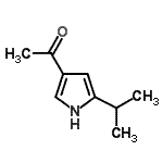 CAS 登录号：16168-98-2， 1-(5-异丙基-1H-吡咯-3-基)乙酮