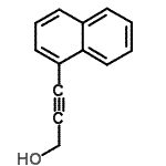 CAS 登录号：16176-22-0， 3-(1-萘基)-2-丙炔-1-醇