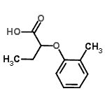 CAS#: 161790-50-7, 2-(2-Methylphenoxy)Butanoic Acid
