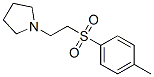 CAS#: 16191-66-5, 1-[2-(4-Methylphenyl)Sulfonylethyl]Pyrrolidine