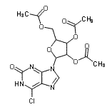 CAS#: 161923-50-8, 6-Chloro-9-(2,3,5-Tri-O-Acetylpentofuranosyl)-1,9-Dihydro-2H-Purin-2-One