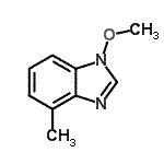 CAS#: 161958-71-0, 1-Methoxy-4-Methyl-1H-Benzimidazole