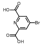 CAS 登录号：162102-81-0， 4-溴-2,6-吡啶二甲酸