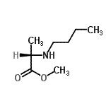 CAS#: 162152-13-8, Methyl (2S)-2-Butylaminopropanoate