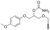 CAS#: 16222-52-9, 1-(p-Methoxyphenoxy)-3-(2-Propynyloxy)-2-Propanol Carbamate