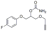 CAS 登录号：16222-53-0， 1-(4-氟苯氧基)-3-(2-丙炔基氧基)-2-丙醇氨基甲酸酯