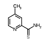 CAS#: 16225-37-9, 4-Methyl-2-Pyridinecarbothioamide