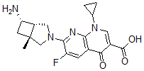 CAS#: 162301-05-5, 7-[(1R,5S,6S)-6-Amino-1-Methyl-3-Azabicyclo[3.2.0]Heptan-3-Yl]-1-Cyclopropyl-6-Fluoro-4-Oxo-1,8-Naphthyridine-3-Carboxylic Acid