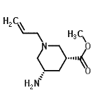 CAS#: 162314-92-3, Methyl (3R,5S)-1-Allyl-5-Amino-3-Piperidinecarboxylate