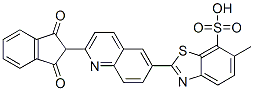 CAS#: 16249-86-8, 2-[2-(2,3-Dihydro-1,3-Dioxo-1H-Inden-2-Yl)-6-Quinolyl]-6-Methylbenzothiazole-7-Sulphonic Acid