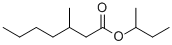 CAS 登录号：16253-72-8， 3-甲基庚酸仲-丁酯