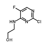 CAS#: 16255-90-6, 2-[(2-Chloro-5-Fluoro-4-Pyrimidinyl)Amino]Ethanol