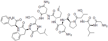 CAS 登录号：162558-26-1， 甘氨酰-亮氨酰-苏氨酰-脯氨酰-天冬氨酰胺酰-蛋氨酰-天冬氨酰胺酰-丝氨酰-亮氨酰-苯丙氨酰-苯丙氨酰胺