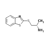 CAS 登录号：162685-19-0， (2S)-1-(1,3-苯并噻唑-2-基硫基)-2-丙胺