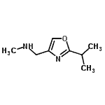 CAS#: 162739-94-8, 1-(2-Isopropyl-1,3-Oxazol-4-Yl)-N-Methylmethanamine