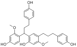 CAS 登录号：1627521-95-2， 知母 B
知母 B
