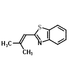 CAS#: 1628-61-1, 2-(2-Methyl-1-Propen-1-Yl)-1,3-Benzothiazole