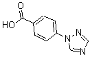 CAS 登录号：162848-16-0， 4-(1H-1,2,4-三唑-1-基)-苯甲酸