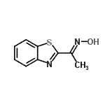 CAS#: 1629-79-4, (1E)-1-(1,3-Benzothiazol-2-Yl)-N-Hydroxyethanimine