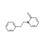 CAS 登录号：162970-15-2， 1-(2-苯基乙基)-2(1H)-吡啶硫酮