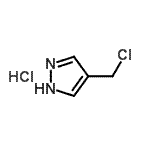 CAS#: 163008-98-8, 4-(Chloromethyl)-1H-Pyrazole Hydrochloride (1:1)