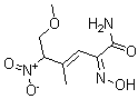 CAS#: 163032-70-0, (3E)-2-(Hydroxyimino)-6-Methoxy-4-Methyl-5-Nitro-3-Hexenamide