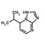 CAS#: 163078-94-2, 7-Isopropyl-1,7-Dihydro[1,2,4]Triazolo[1,5-a]Pyrimidine