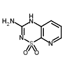 CAS#: 163136-90-1, 4H-Pyrido[3,2-e][1,2,4]Thiadiazin-3-Amine 1,1-Dioxide