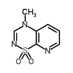 CAS#: 163137-03-9, 4-Methyl-4H-Pyrido[3,2-e][1,2,4]Thiadiazine 1,1-Dioxide