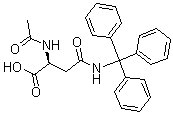 CAS 登录号：163277-78-9， N2-乙酰基-N-(三苯基甲基)-L-天冬氨酰胺