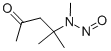 CAS#: 16339-21-2, 4-Methyl-4-(Methylnitrosoamino)-2-Pentanone