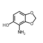CAS#: 163427-32-5, 4-Amino-1,3-Benzodioxol-5-Ol